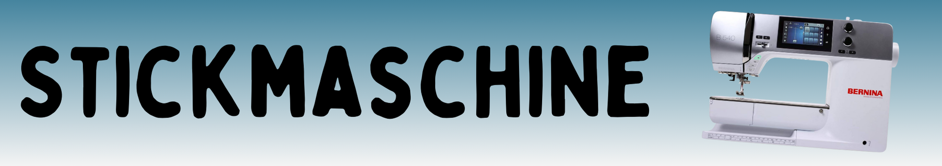 Stickmaschine