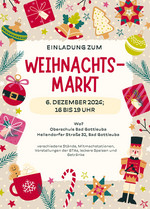 Flyer Weihnachtsmarkt