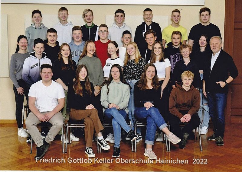 Absolventen der F.G.KellerOberschule Hainichen