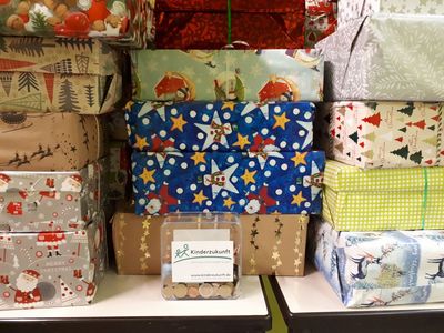 "Weihnachtspäckchen für Kinder in Not"