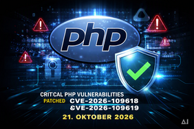 KI generierte Grafik zu den php-Schwachstellen Oktober 2026