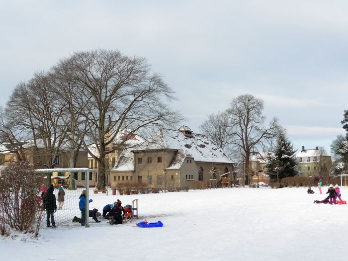 Großes Fußballfeld Großes Fußballfeld