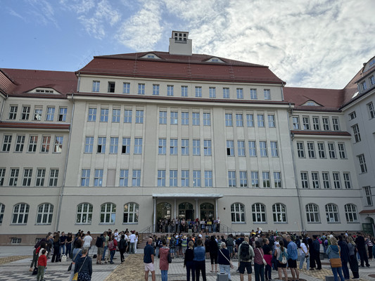 Ein Erlweinbau inmitten von Dresden