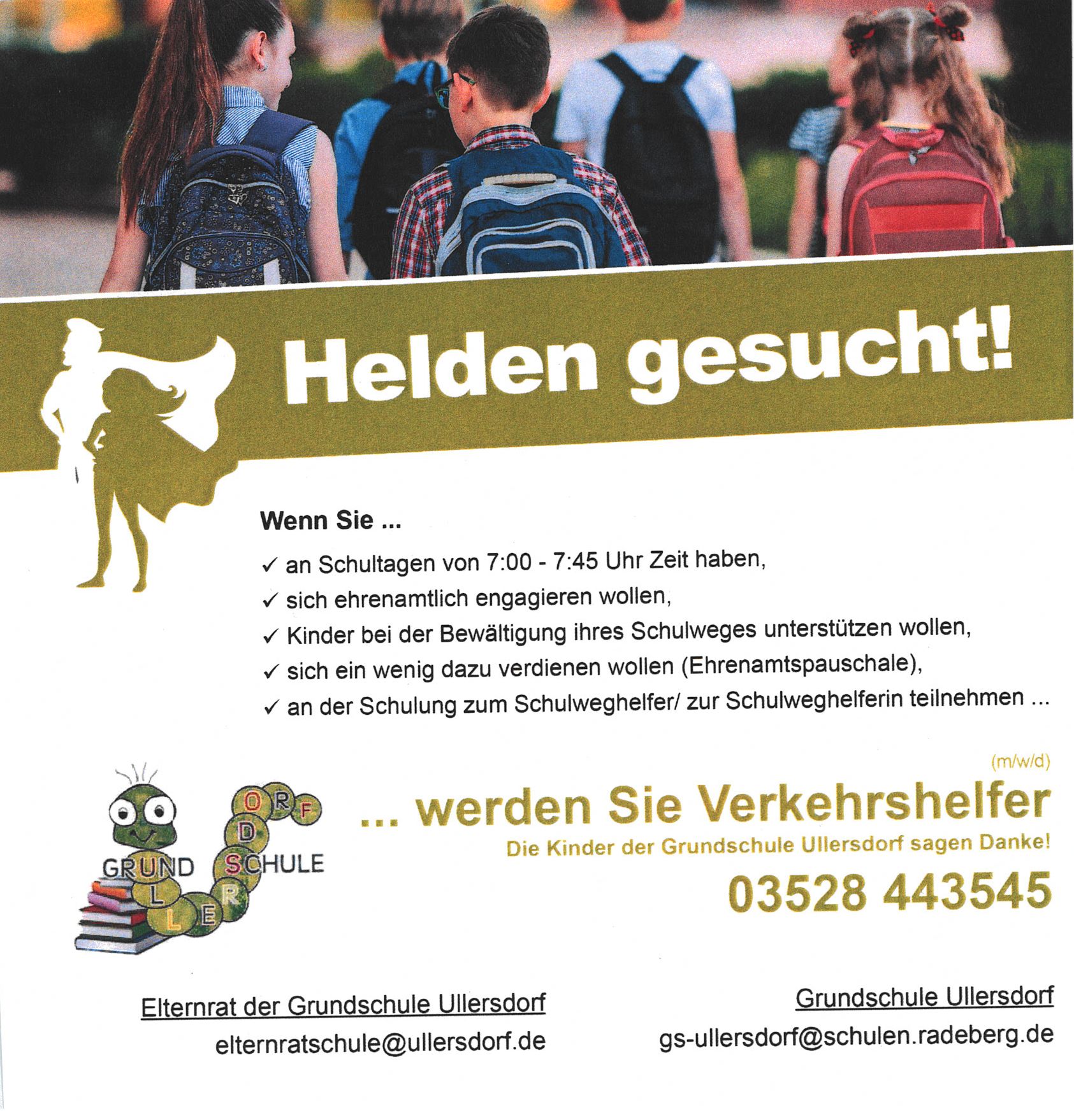 Helden gesucht!